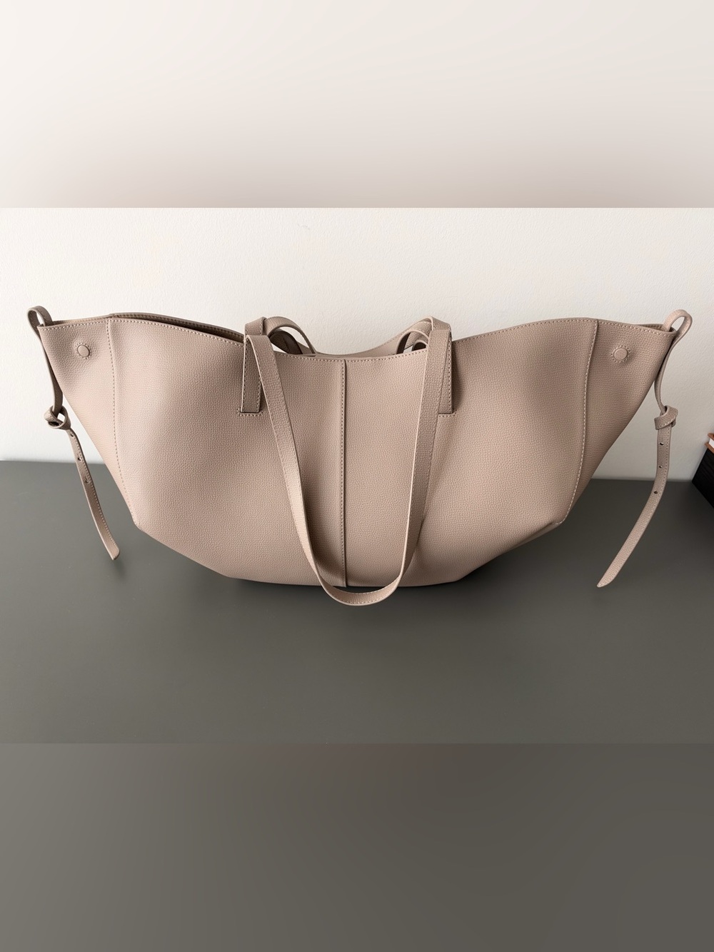 Polene Cyme Taupe Bag